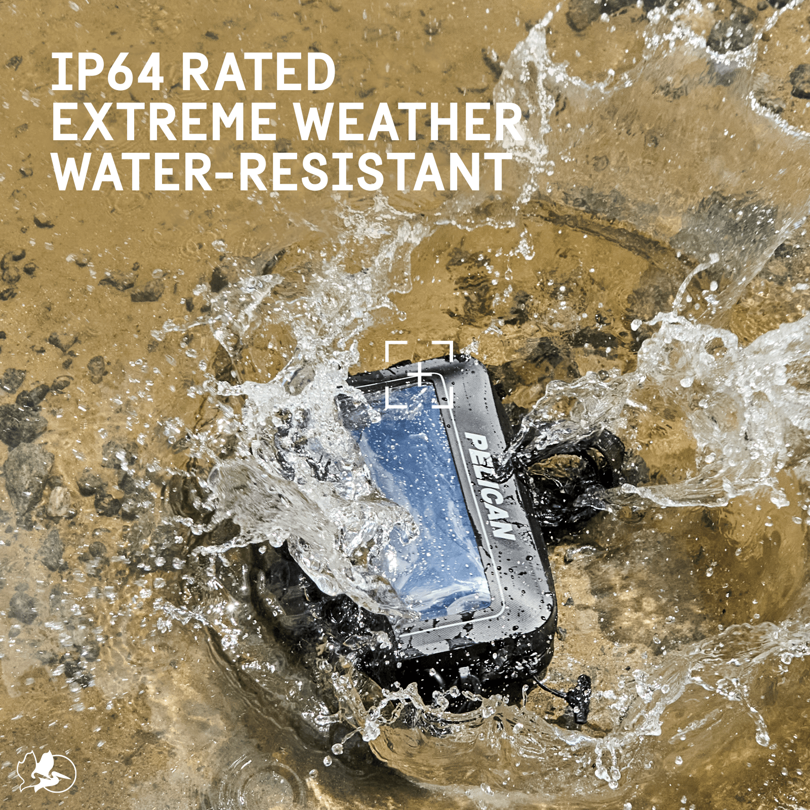 IP64 RATED EXTREME WEATHER WATER-RESISTANT