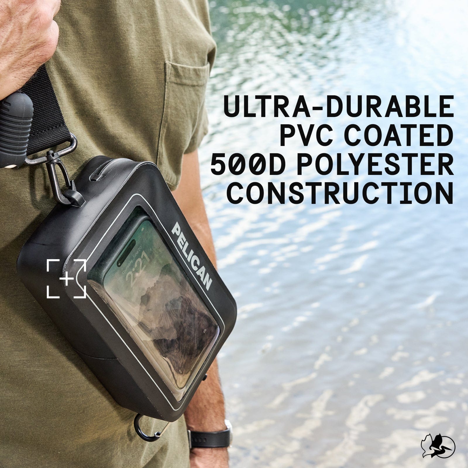 ULTRA-DURABLE PVC COATED 500D POLYESTER CONSTRUCTION