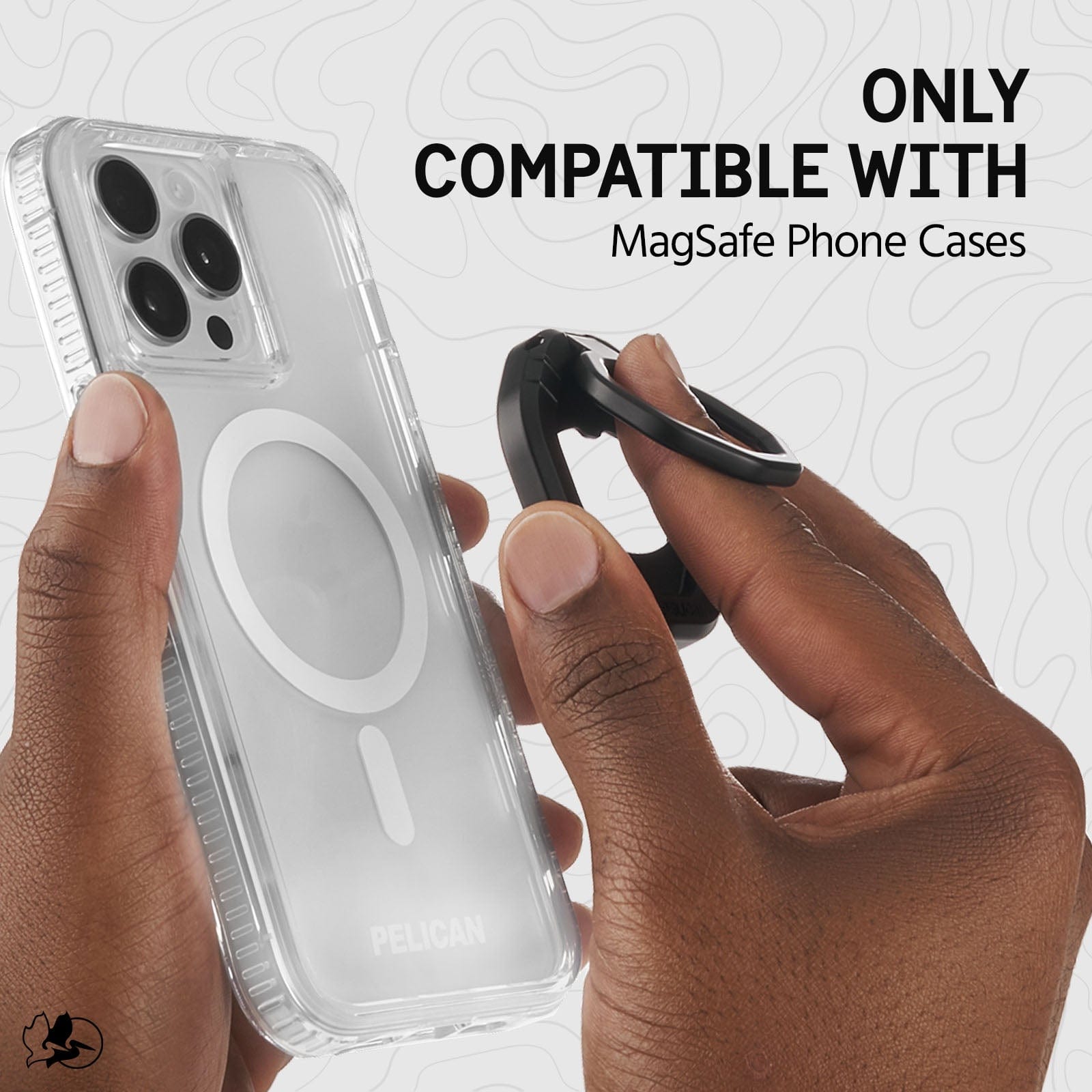 ONLY COMPATIBLE WITH MAGSAFE PHONE CASES