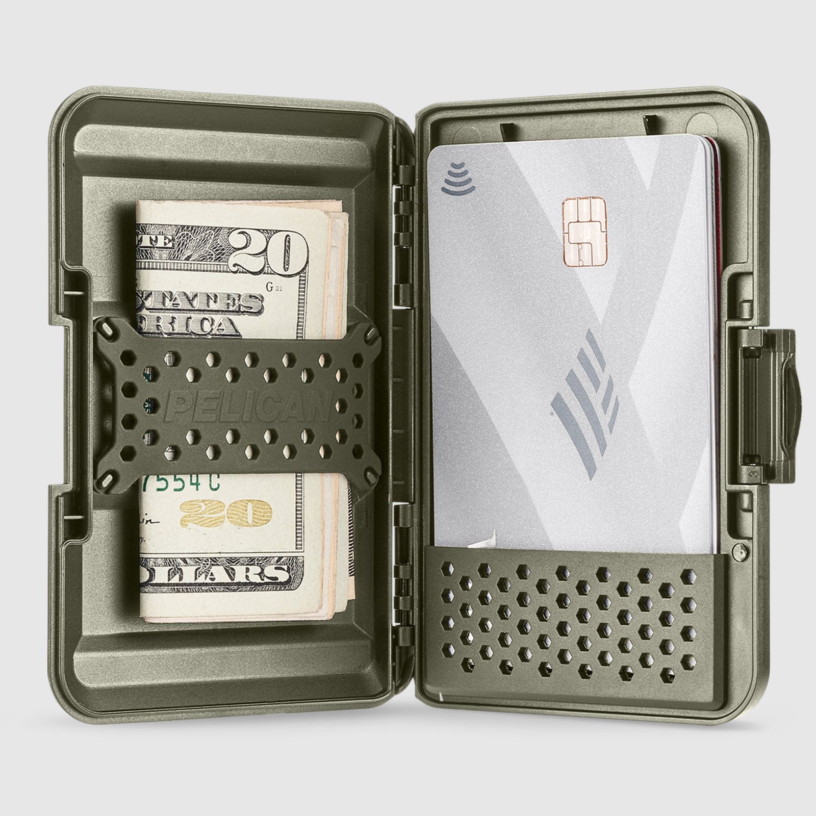 Pelican Protector MagSafe Wallet (OD Green)