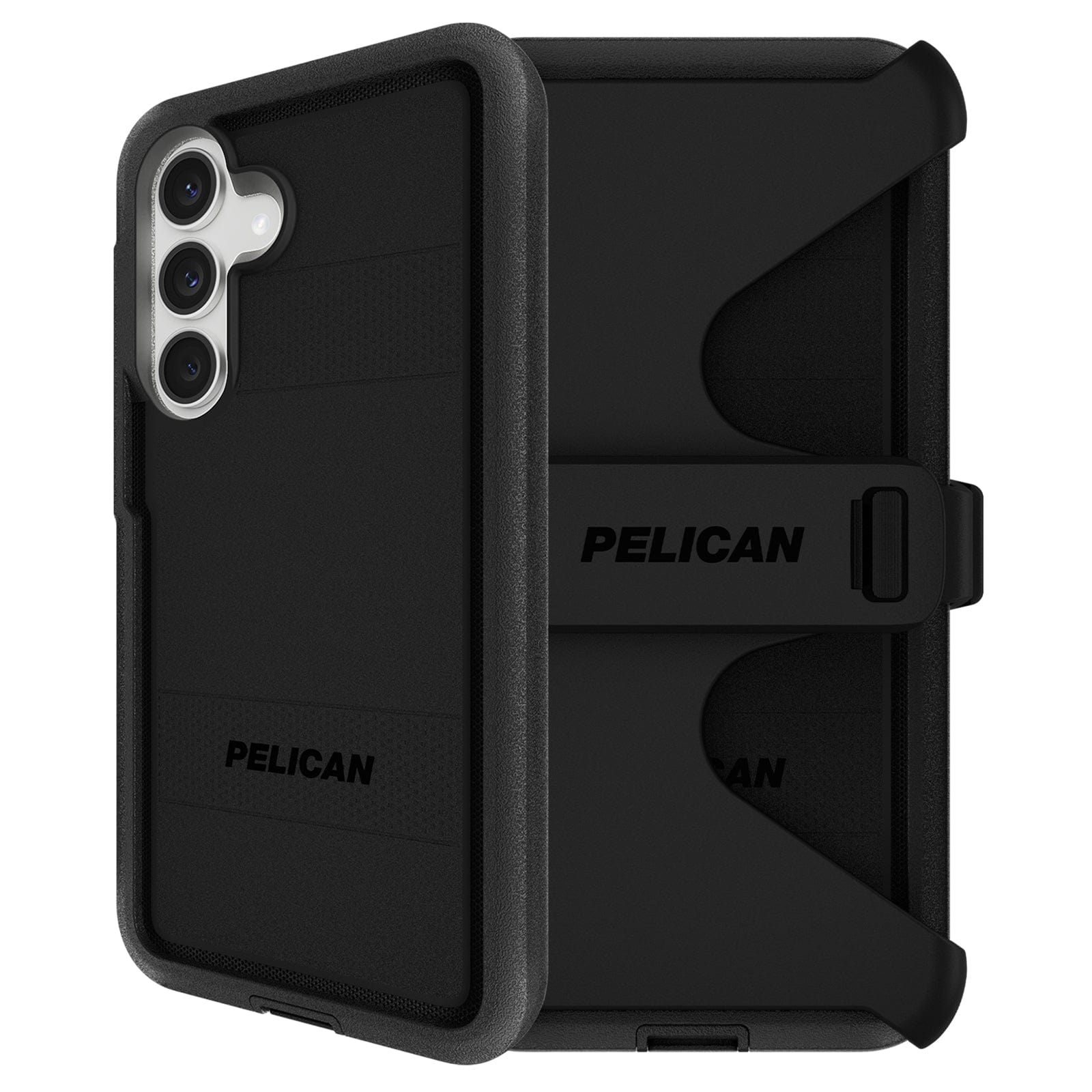 Samsung Galaxy S25 FE Pelican Voyager - Black with Holster and Magnet