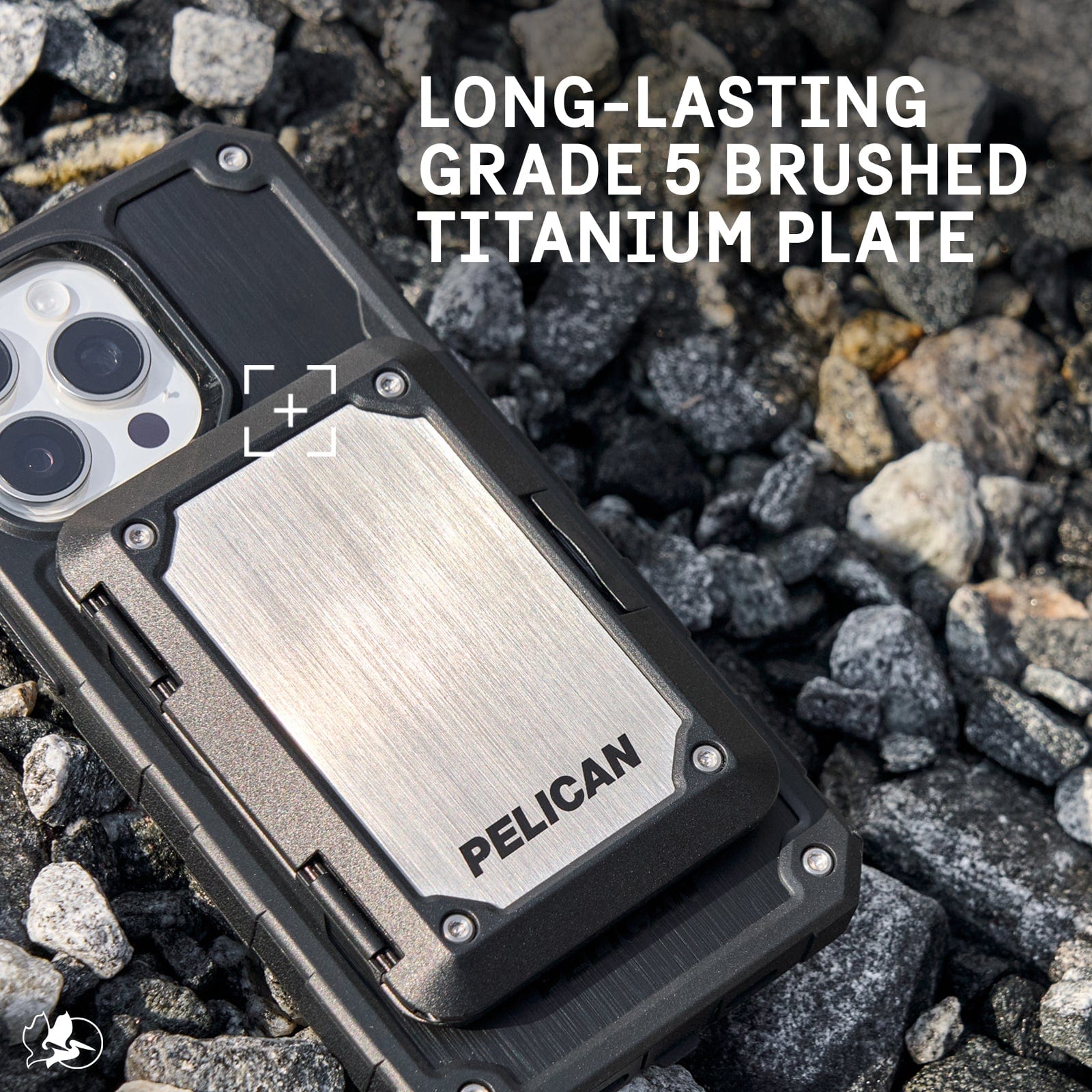 LONG-LASTING GRADE5 BRUSHED TITANIUM PLATE