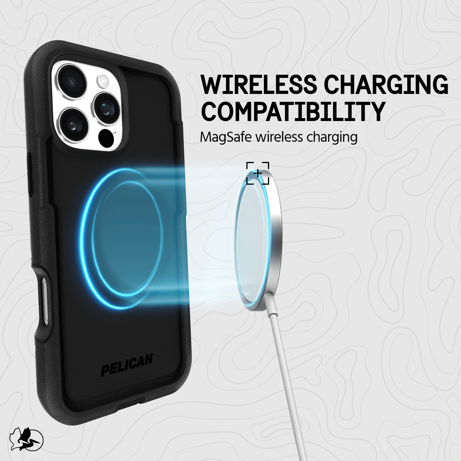 WIRELESS CHARGING COMPATIBILITY. MAGSAFE WIRELESS CHARGING