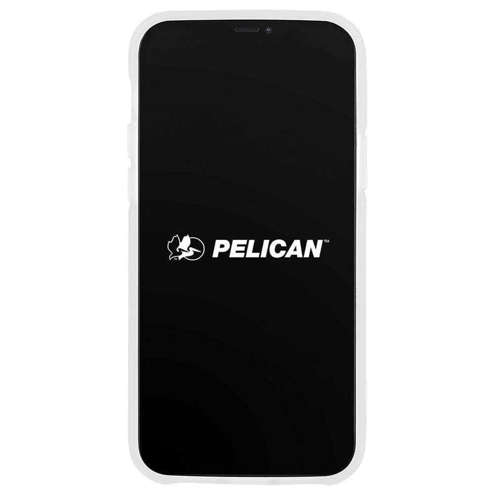 Front of Clear Pelican Rogue for iPhone 12 Pro Max. color::Clear