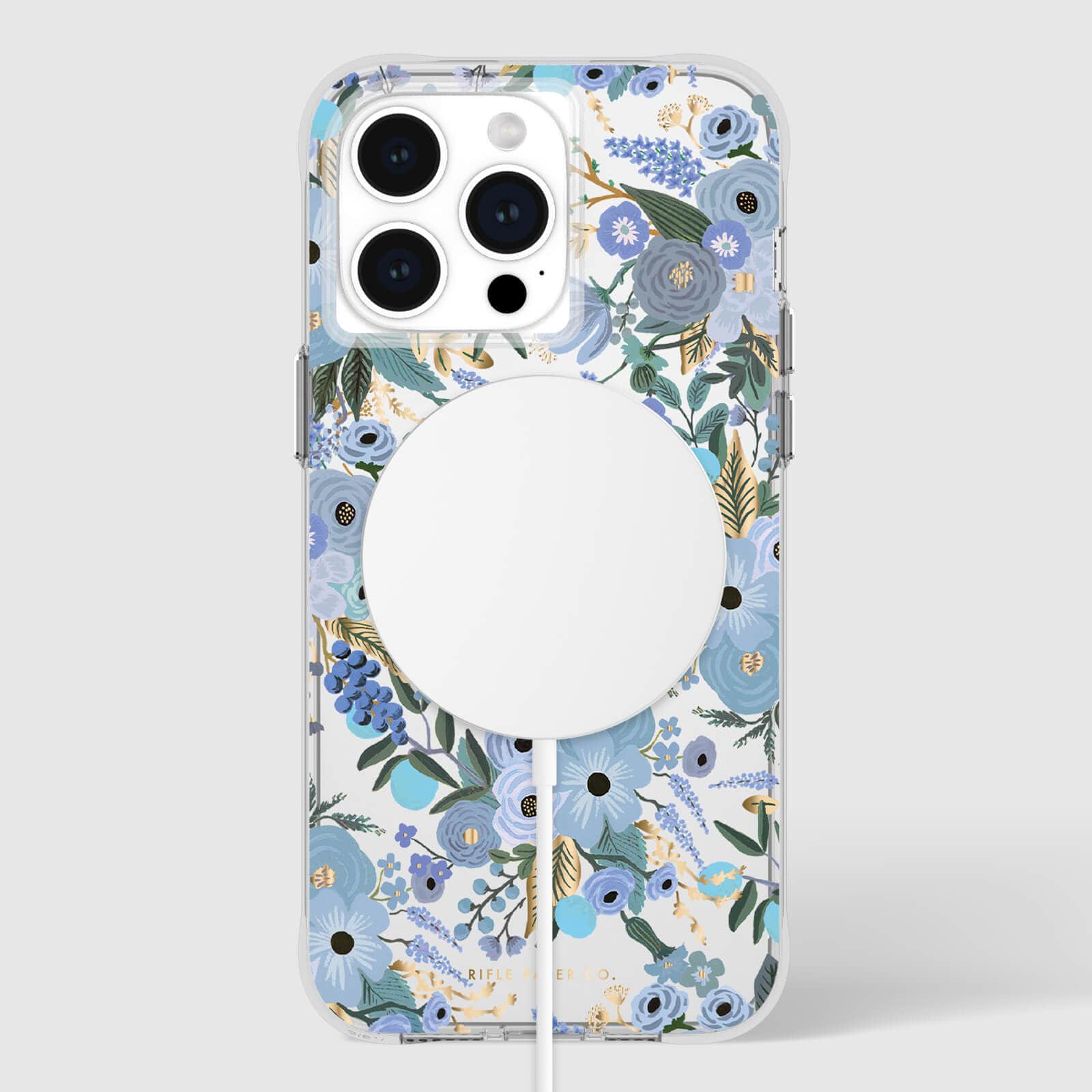 Rifle Paper Co. Garden Party Blue MagSafe with Puck