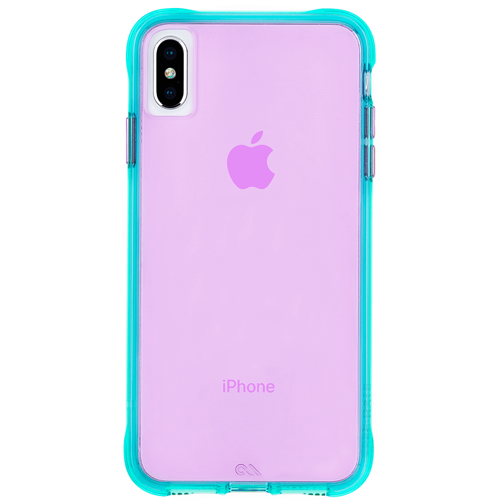 Tough Neon - iPhone Xs Max color::Purple Neon