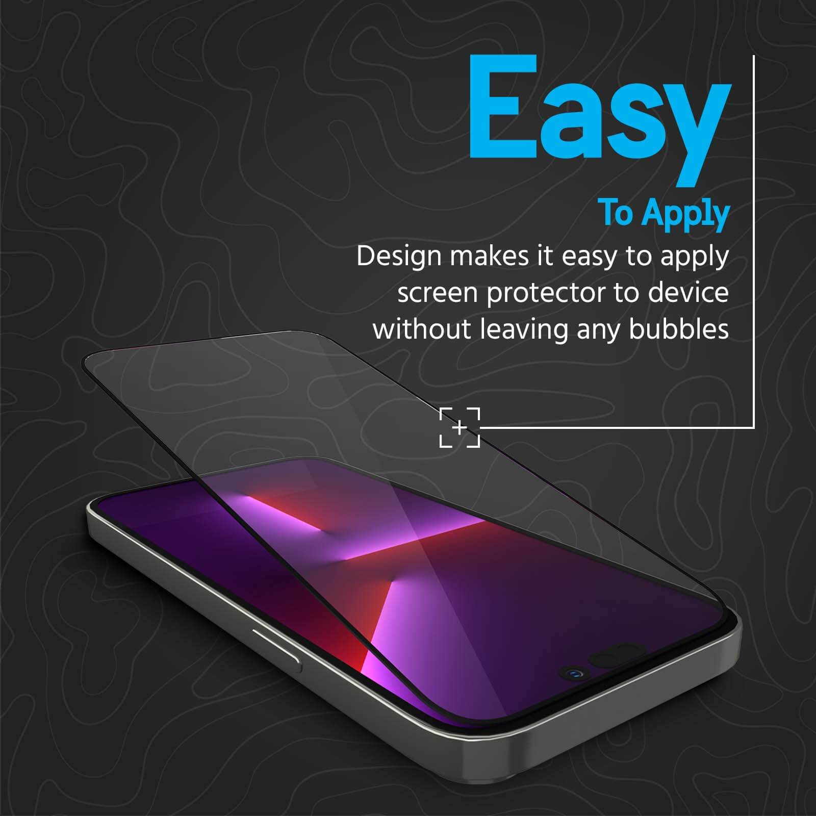 Easy to apply design makes it easy to apply screen protector to device without leaving any bubbles. color::clear