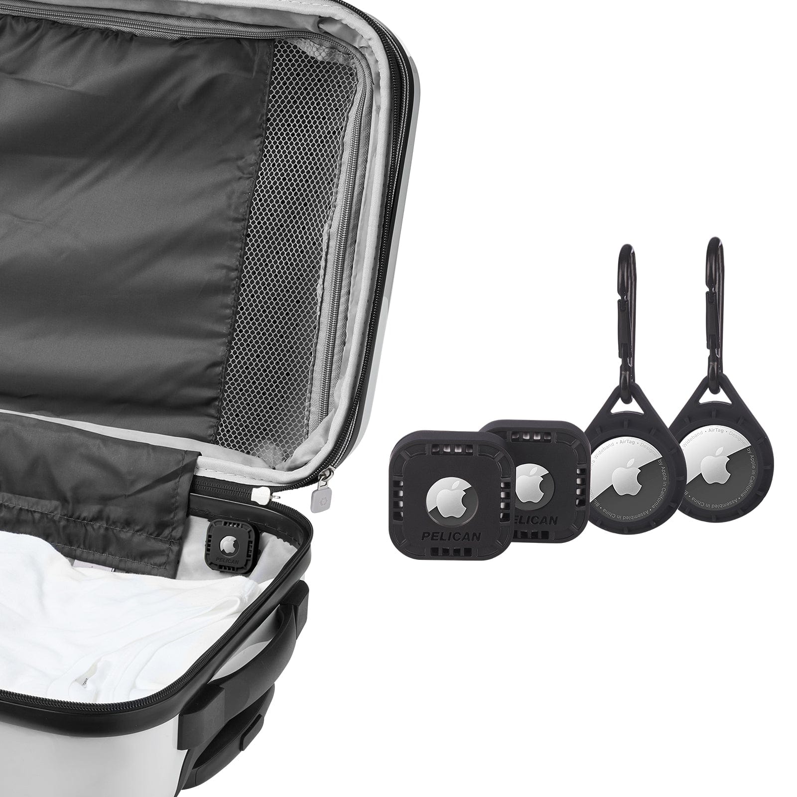 Pelican Protector AirTag Case Variety Pack (Black) - AirTag Case