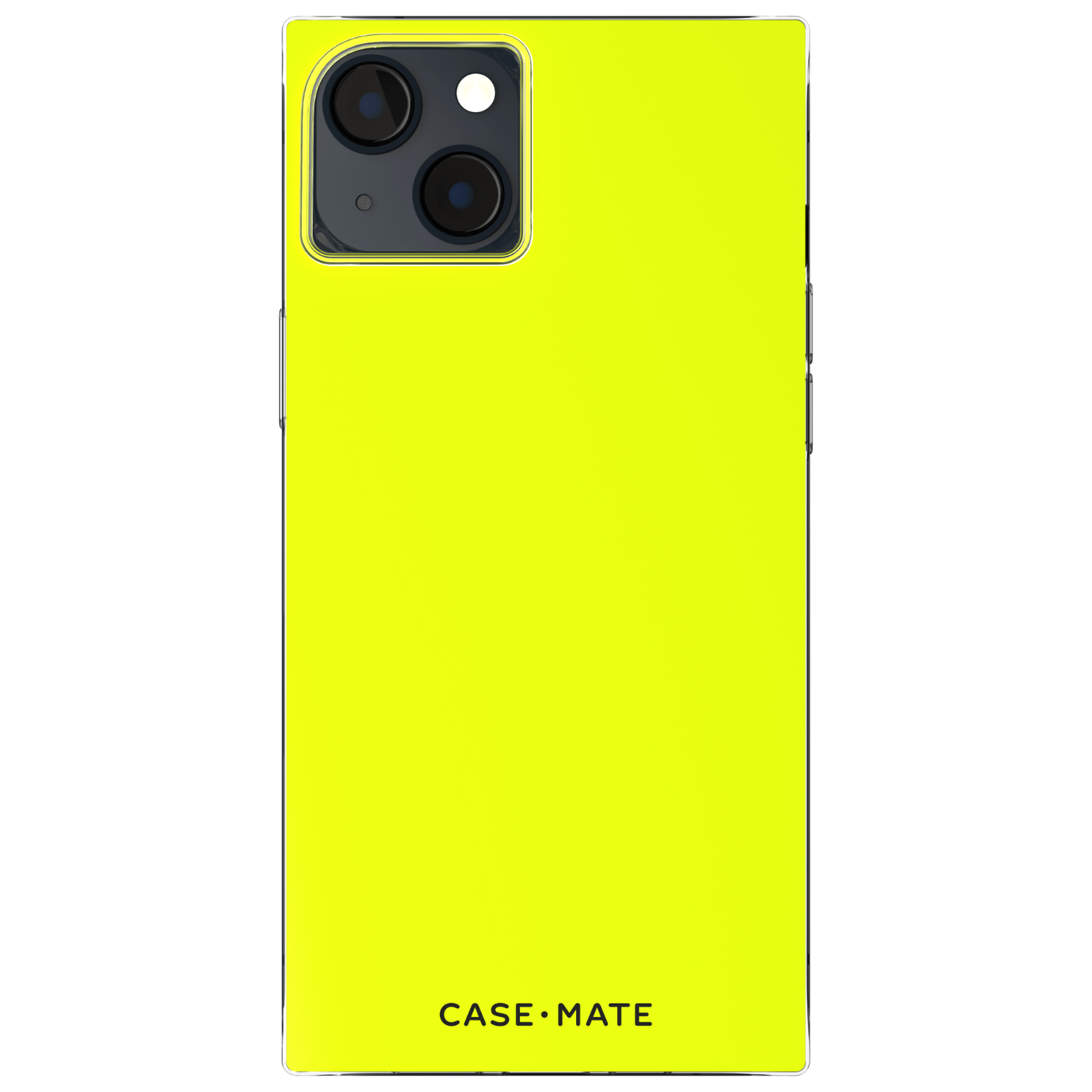 Matte Neon Square iPhone Case