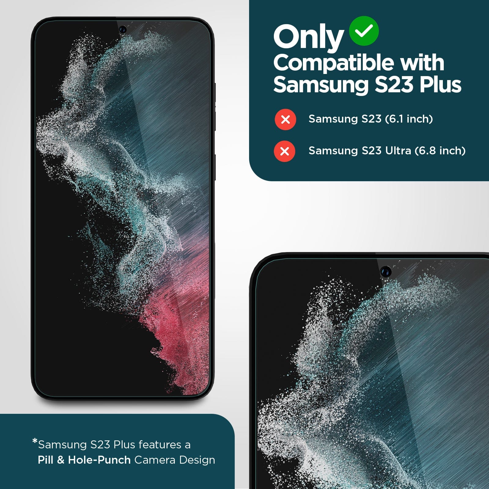 ONLY COMPATIBLE WITH SAMSUNG S23+