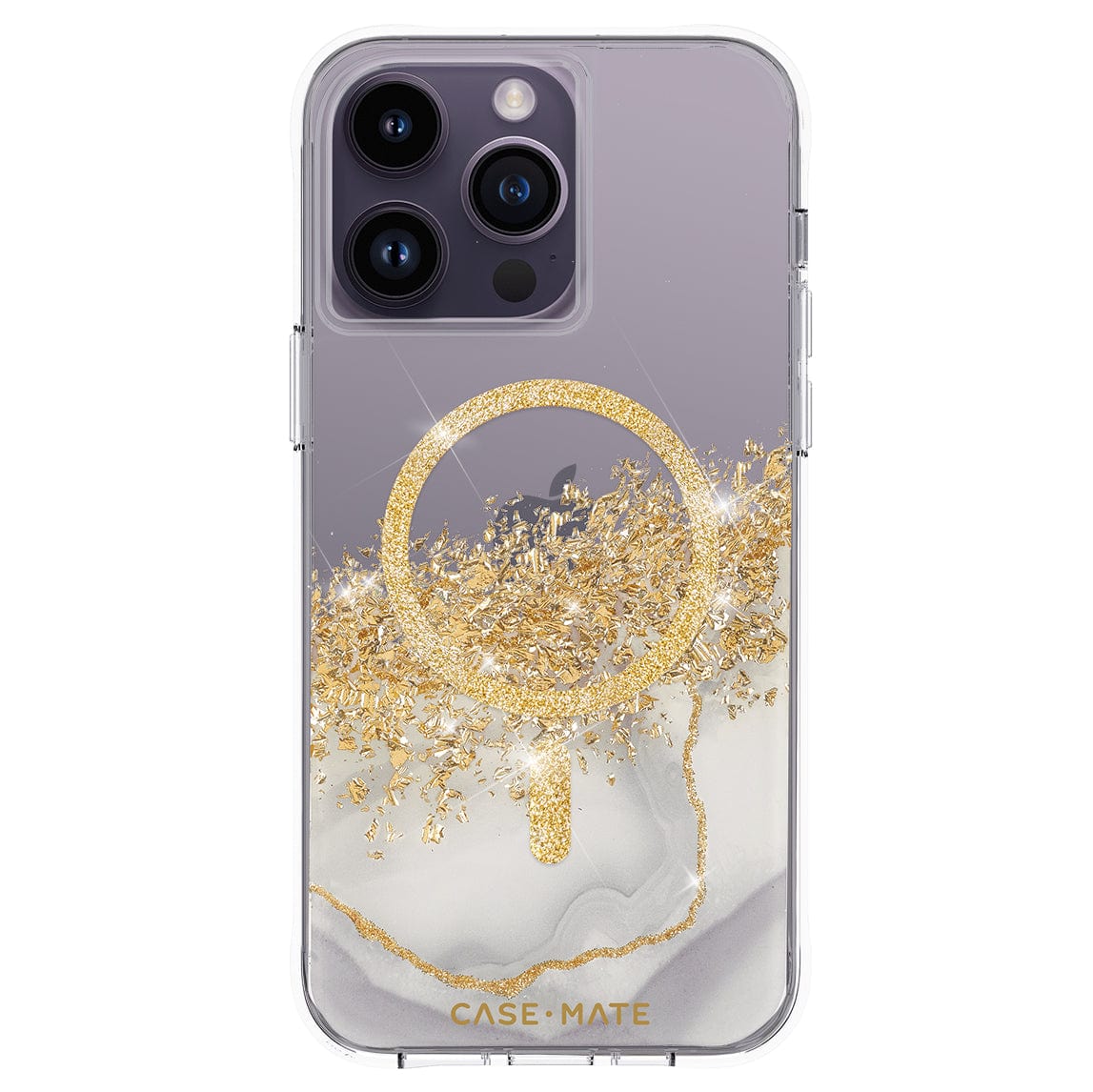 Karat Marble (Works with MagSafe) - iPhone 14 Pro Max Phone Case