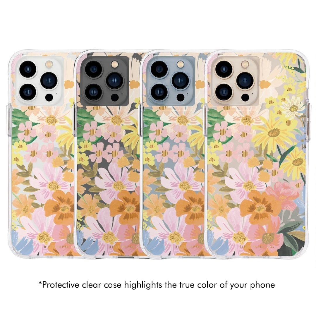 *Protective clear case highlights the true color of your phone. color::Marguerite