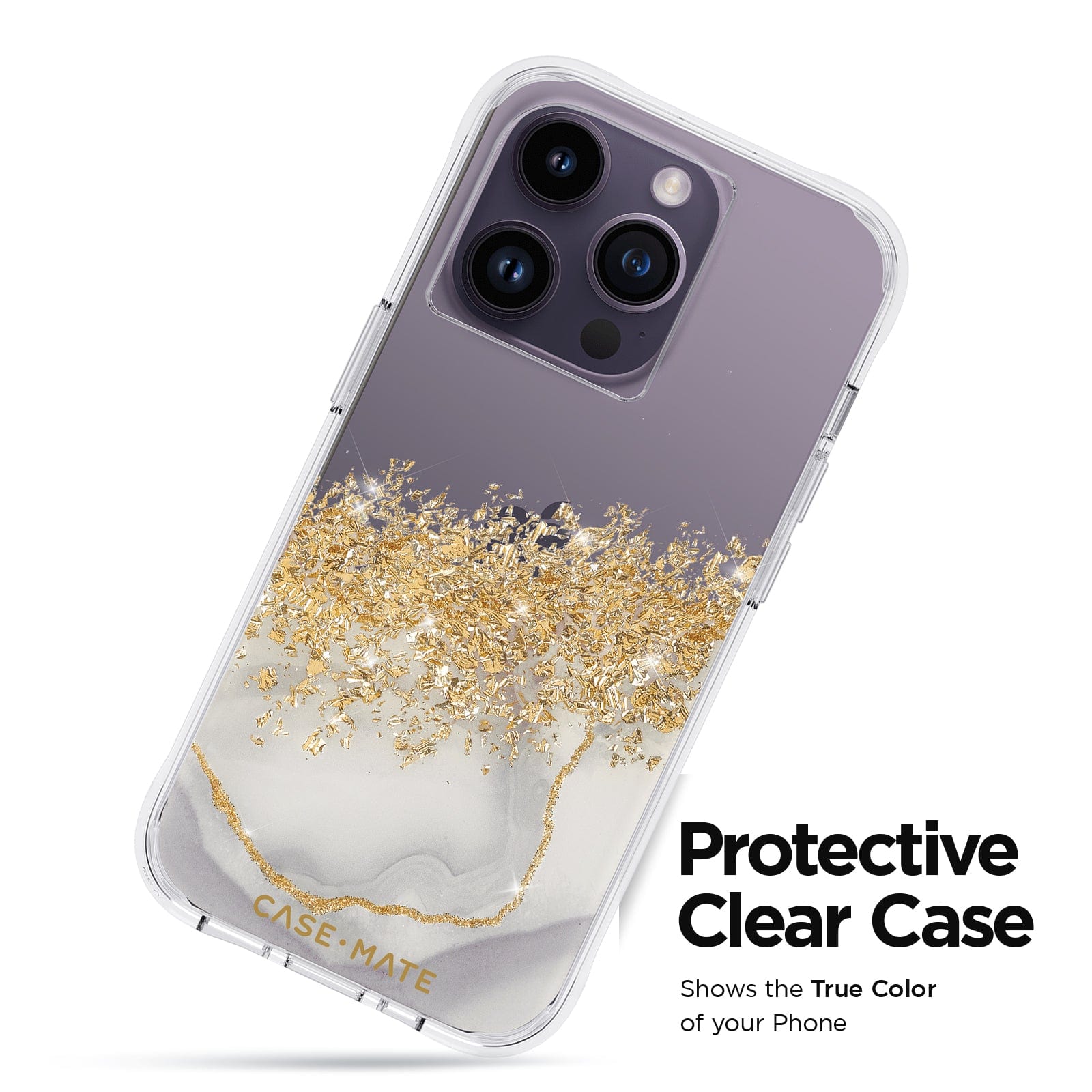 PROTECTIVE CLEAR CASE. SHOWS THE TRUE COLOR OF YOUR PHONE.