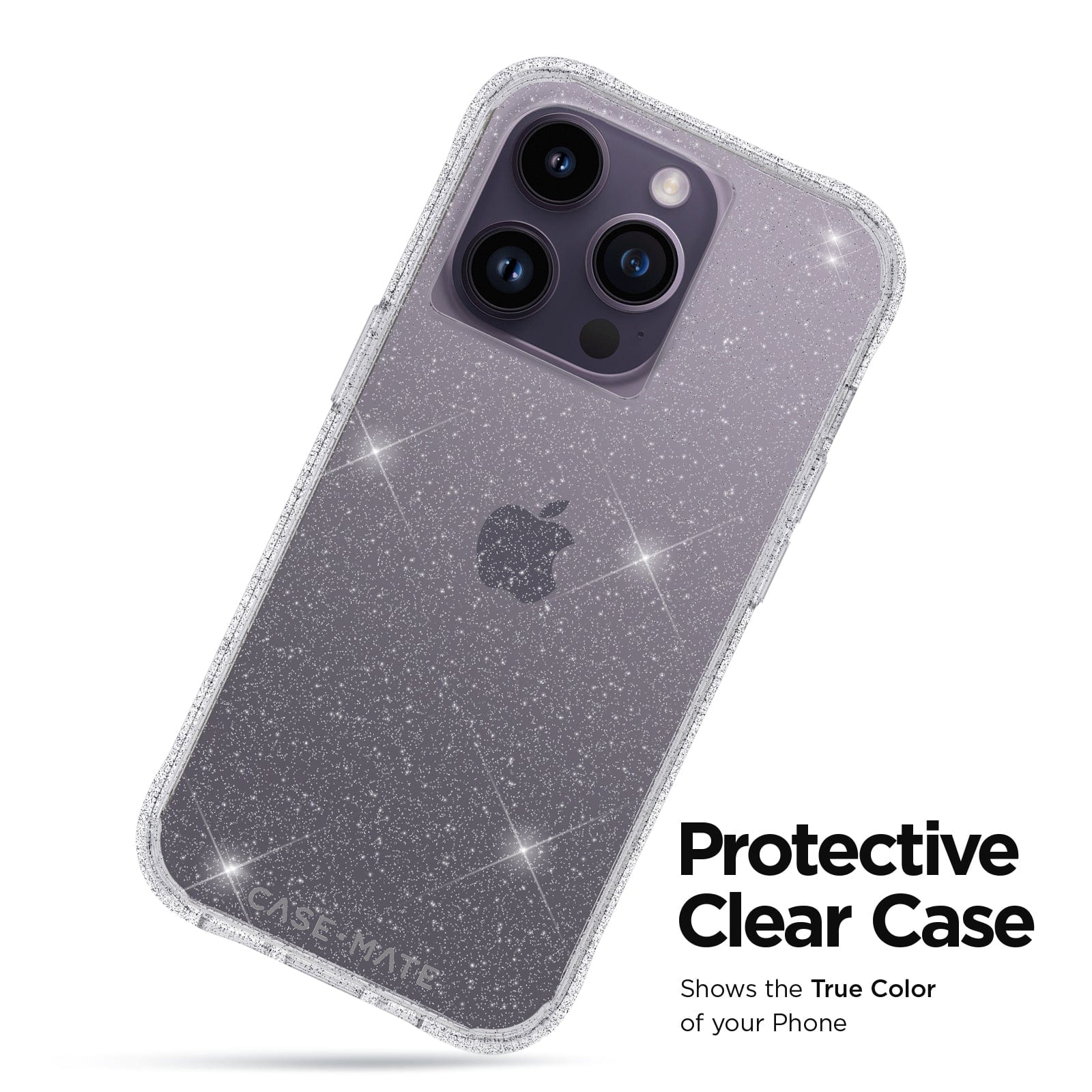 PROTECTIVE CLEAR CASE. SHOWS THE TRUE COLOR OF YOUR PHONE.