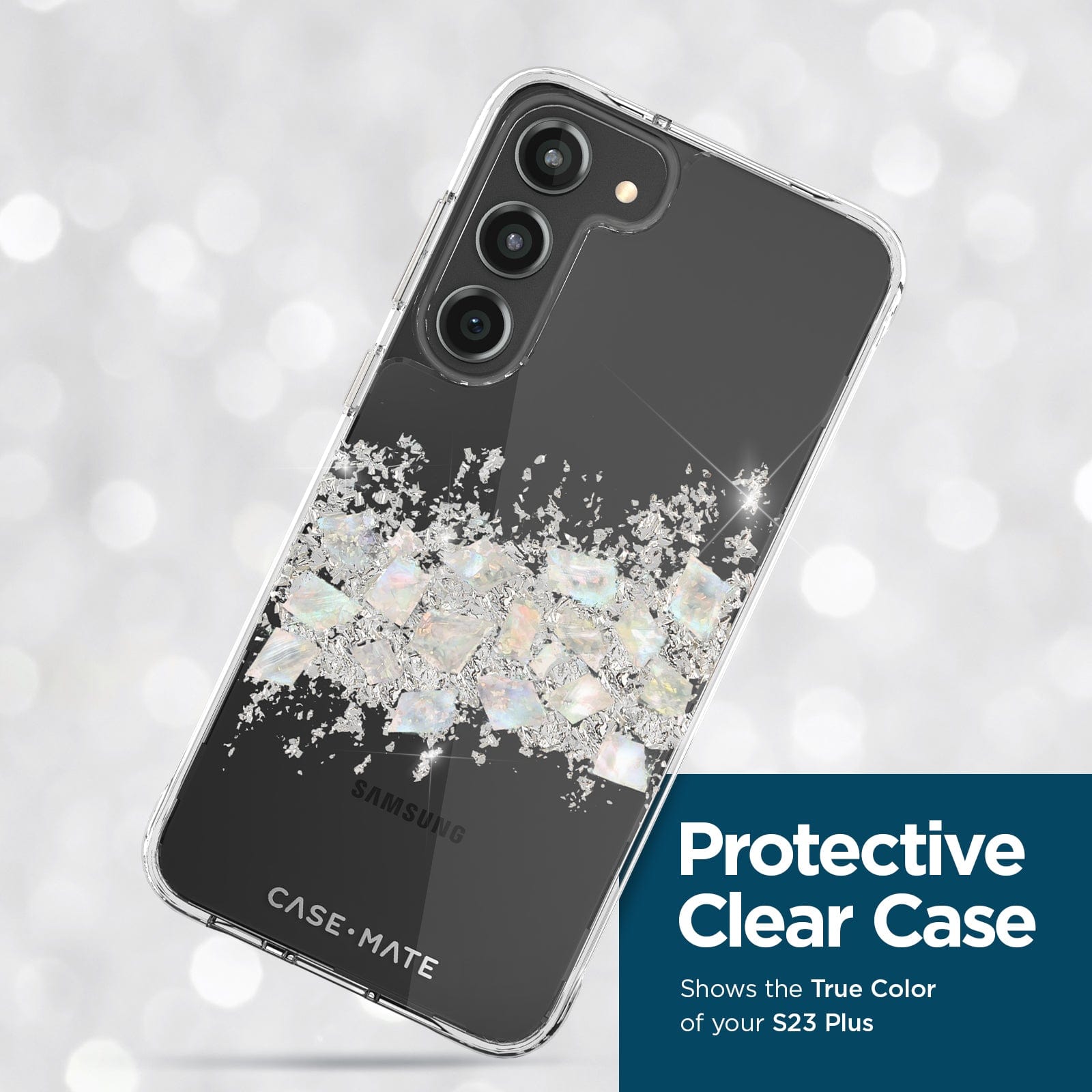 PROTECTIVE CLEAR CASE. SHOWS THE TRUE COLOR OF YOUR S23+