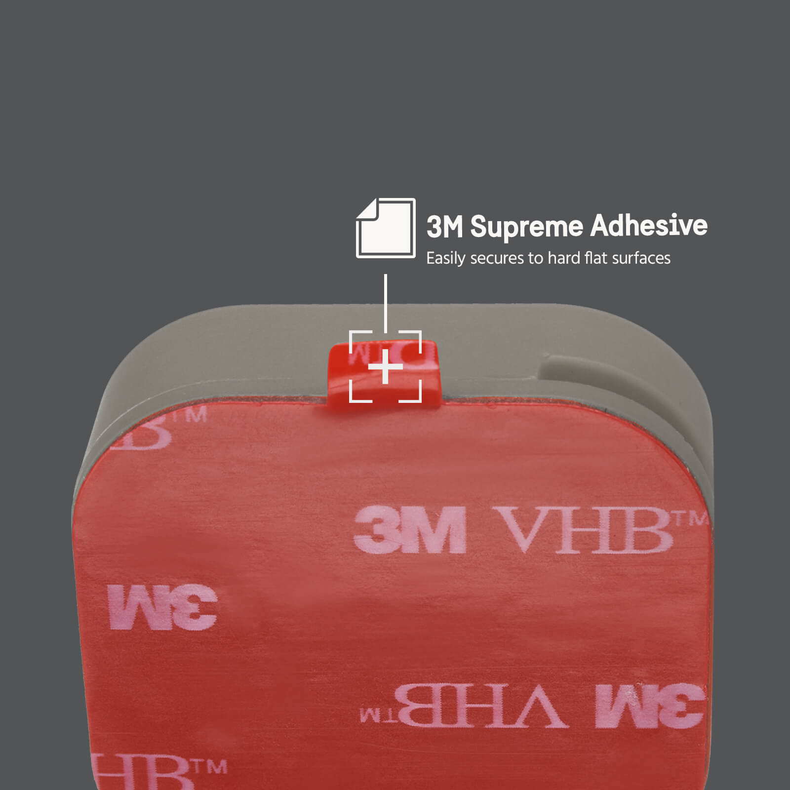 Pelican Protector AirTag Sticker Mount 4 Pack (Grey) - AirTag Case