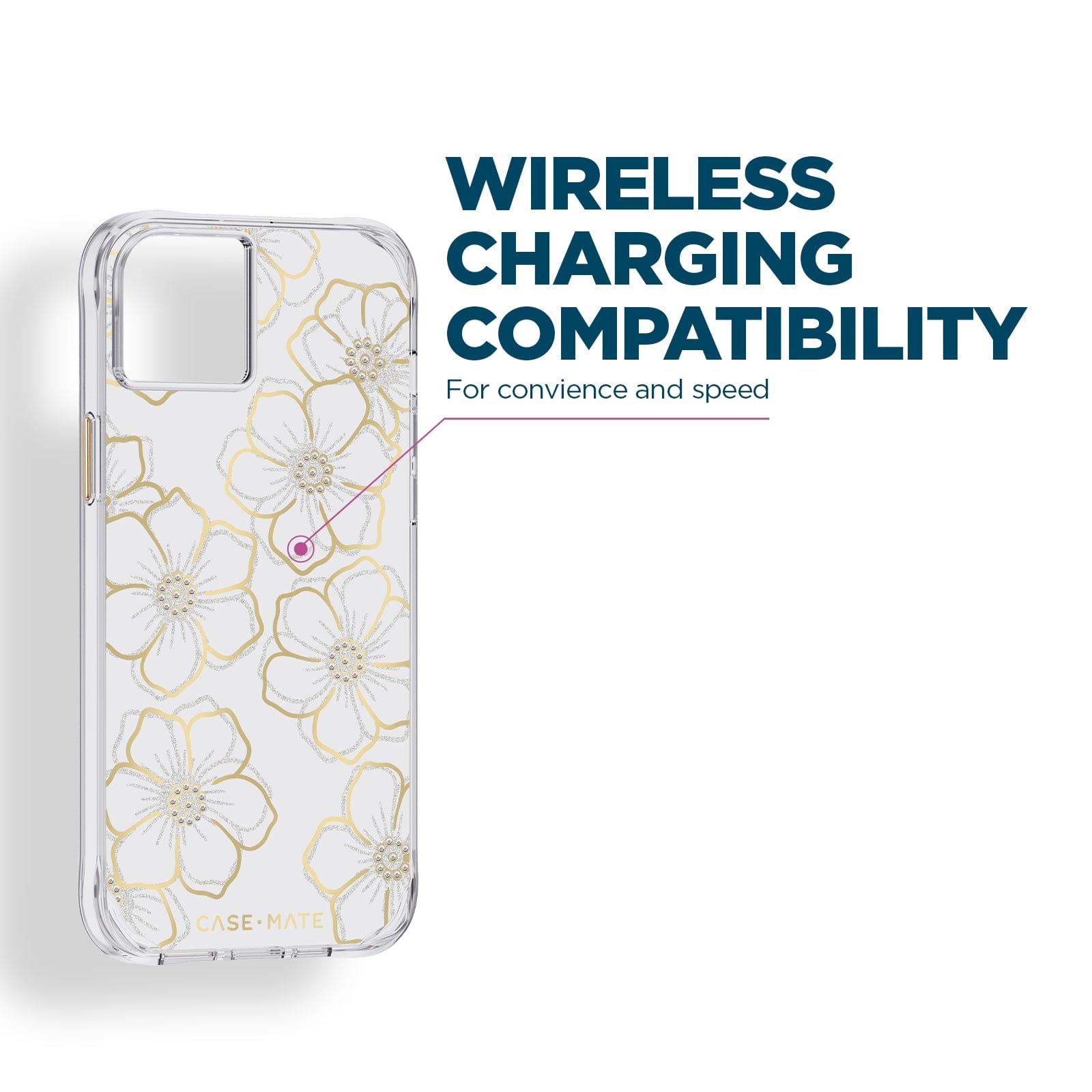 Wireless Charging Compatibility for convenience and speed