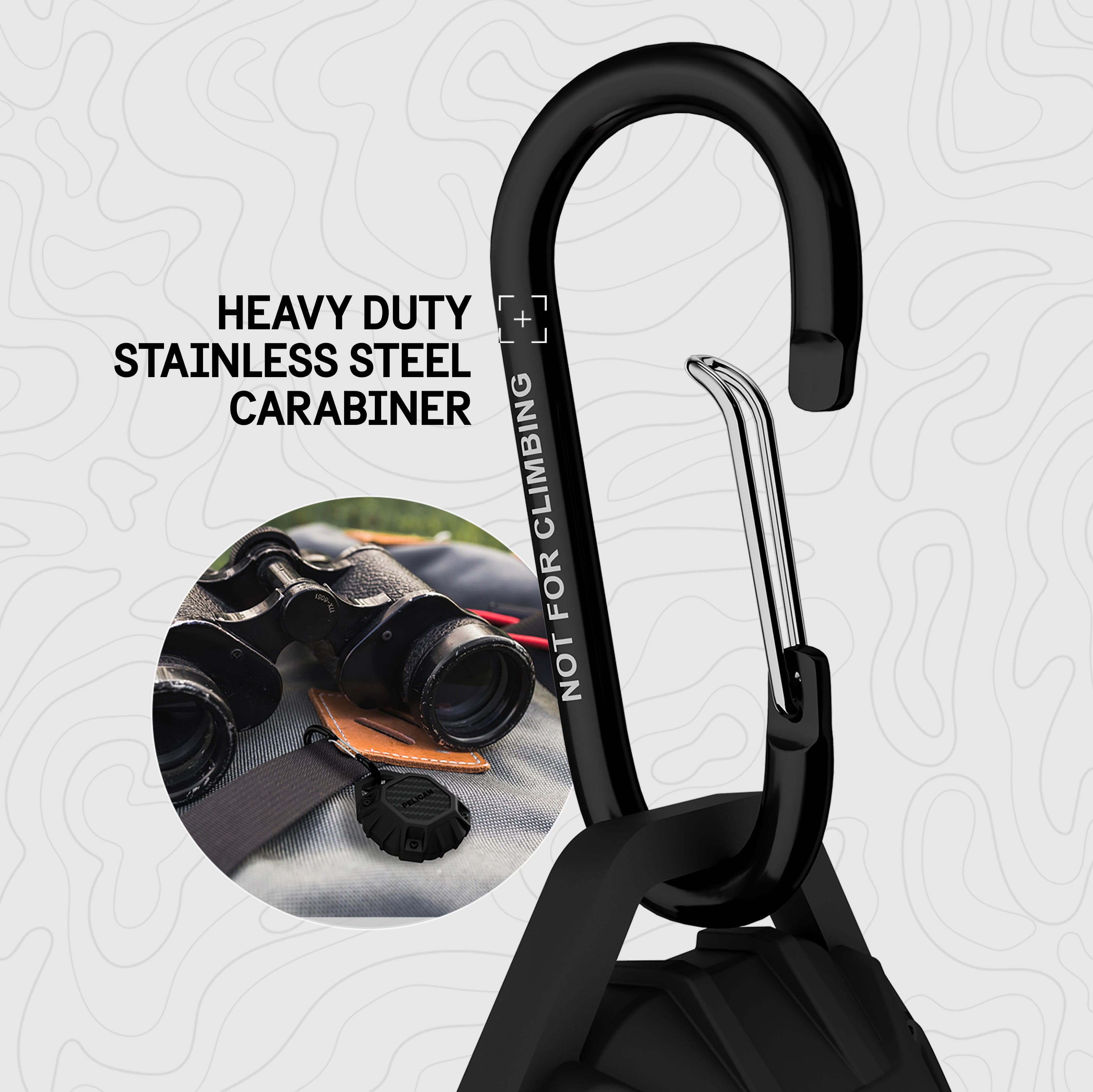 HEAVY DUTY STAINLESS STEEL CARABINER