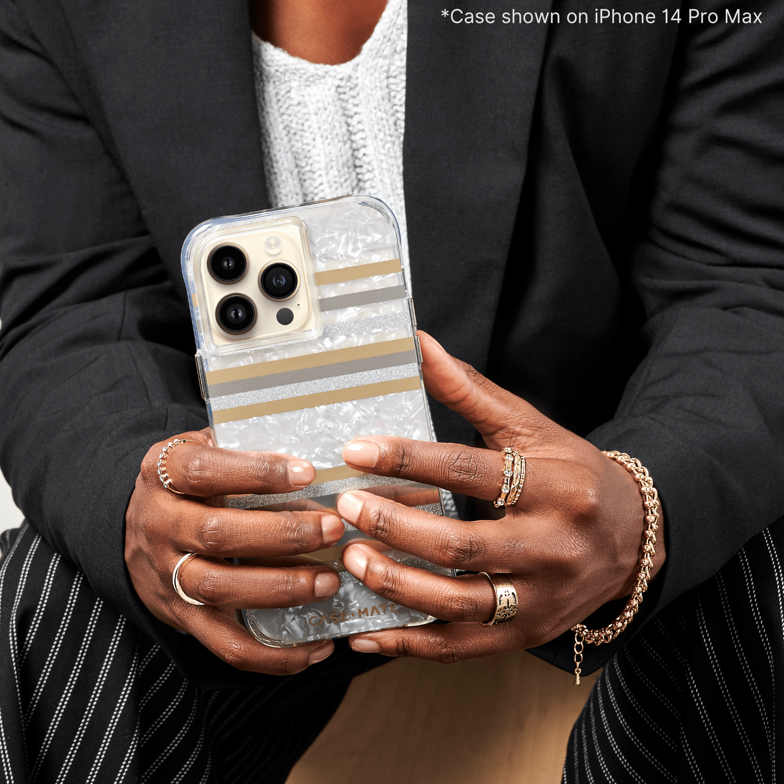 Pearl Stripes (MagSafe) - iPhone 14 Pro