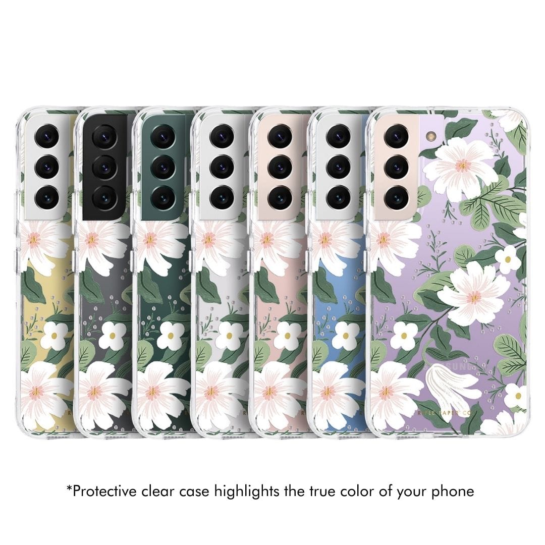 *Protective clear case highlights the true color of your phone color::Willow