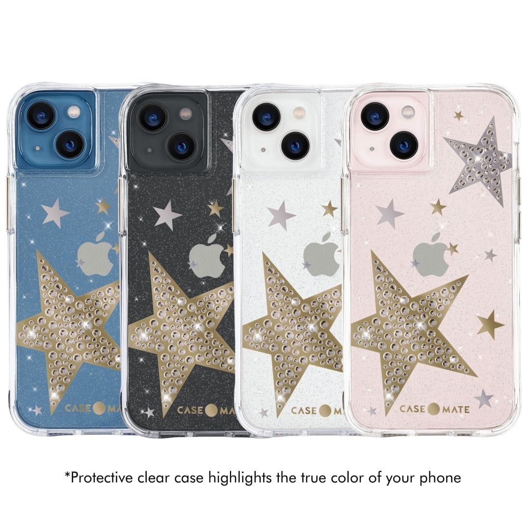 *PROTECTIVE CLEAR CASE HIGHLIGHTS THE TRUE COLOR OF YOUR PHONE. COLOR::SHEER SUPERSTAR