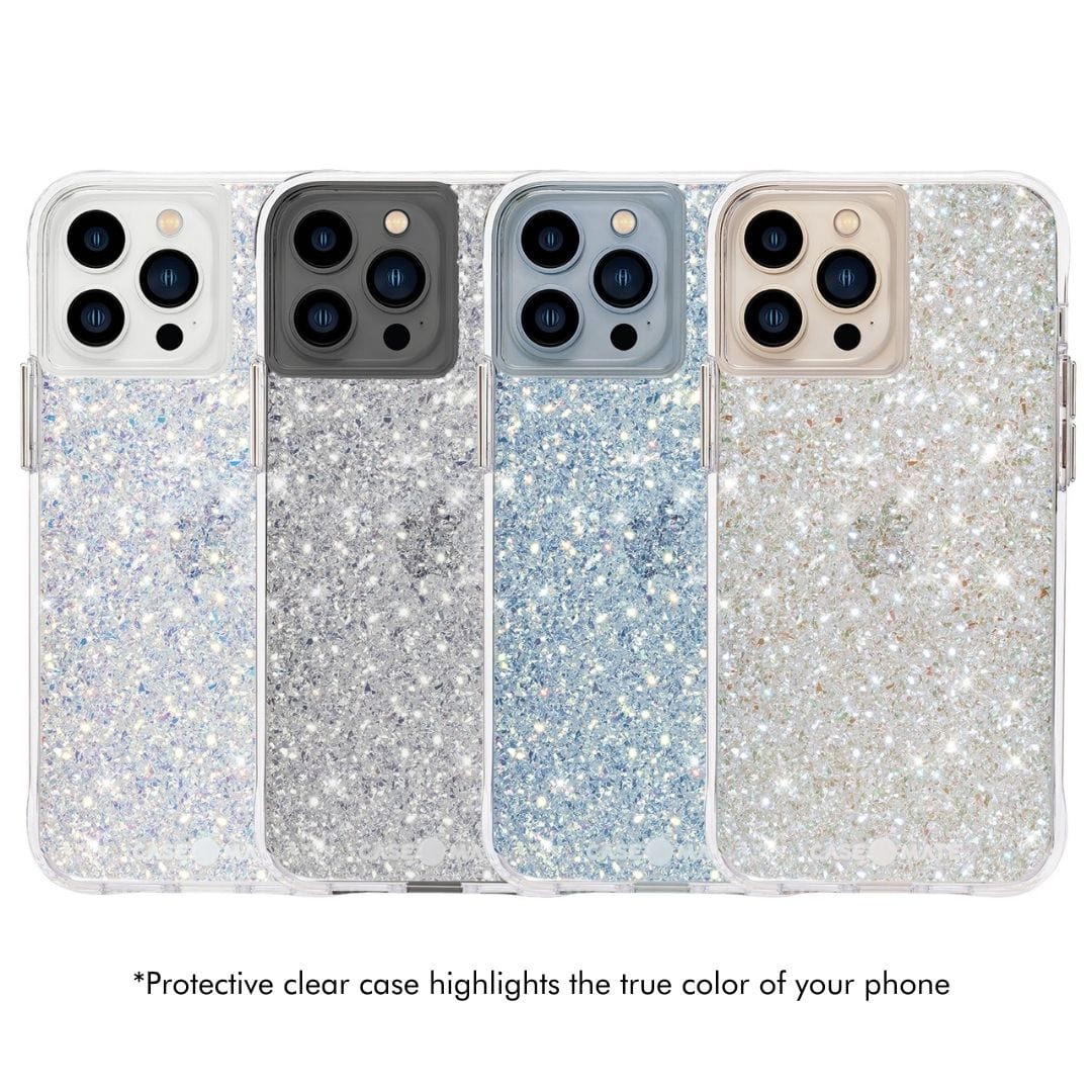 *PROTECTIVE CLEAR CASE HIGHLIGHTS THE TRUE COLOR OF YOUR PHONE. COLOR::TWINKLE STARDUST