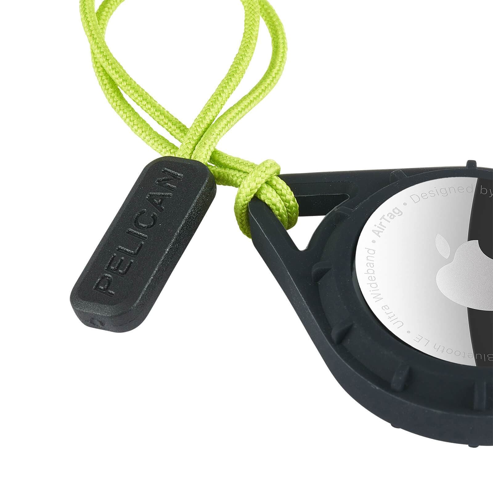 Close up of Loop case. color::Black/Hi Vis Yellow