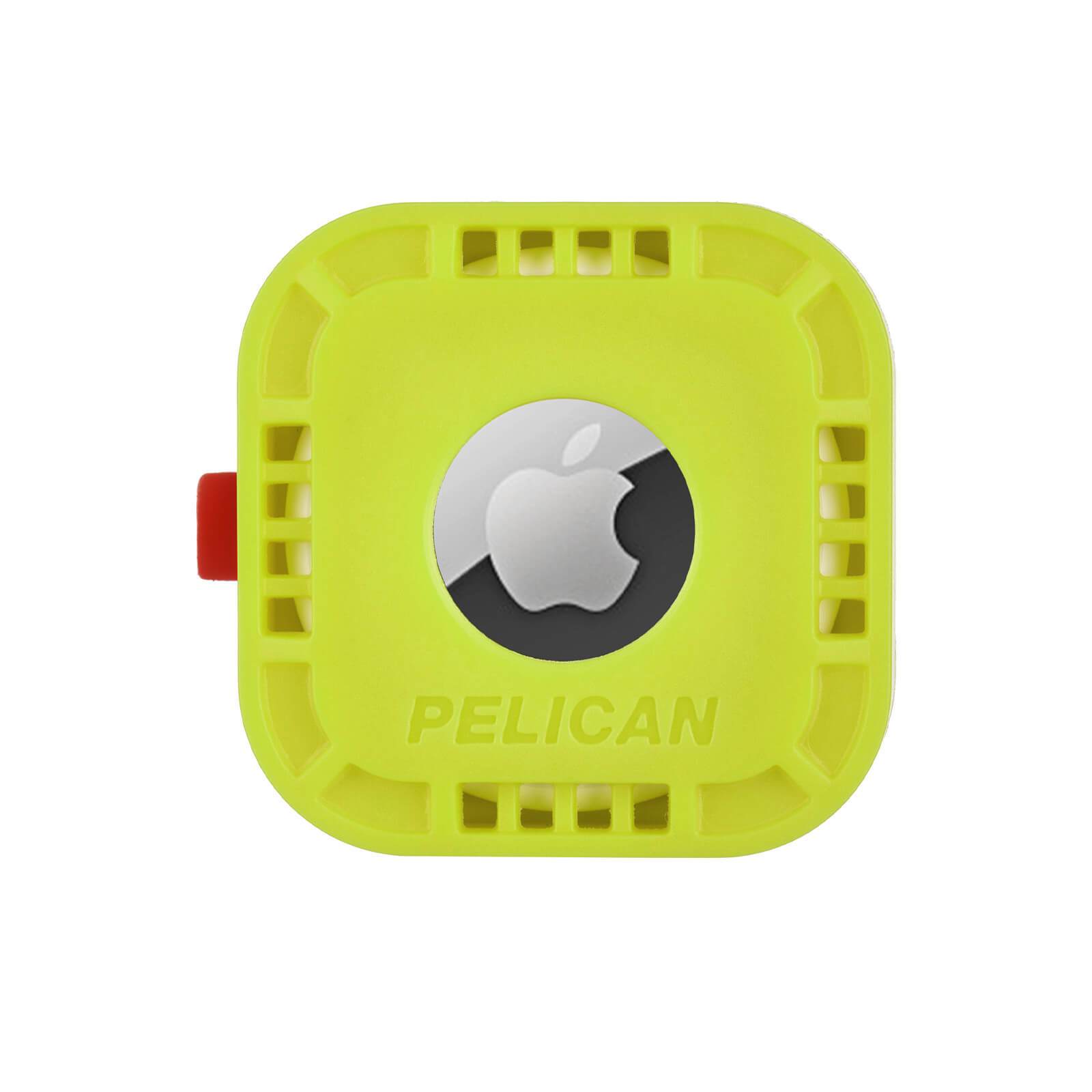 Pelican Protector AirTag Sticker Mount (Lime Green) color::Hi-Vis Yellow