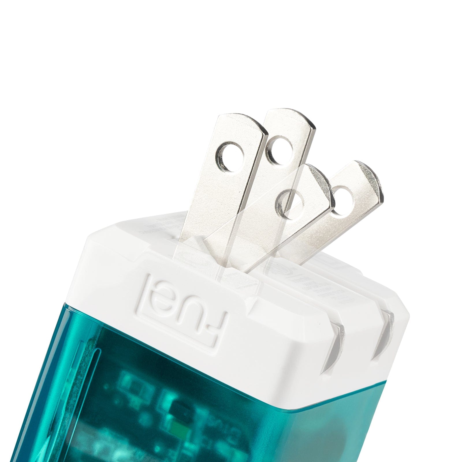 Foldable prongs. color::Electric Blue