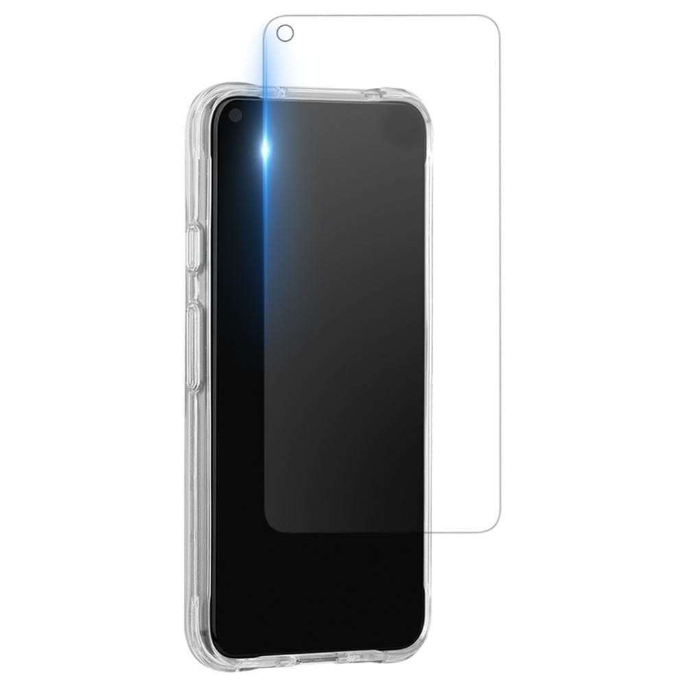 ClearCase and screen protector included in pack. color::