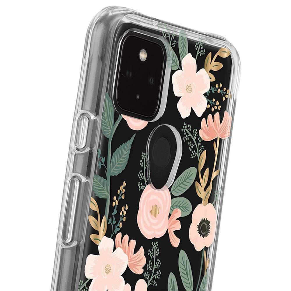Up close of top of flower print case. color::Wild Flowers