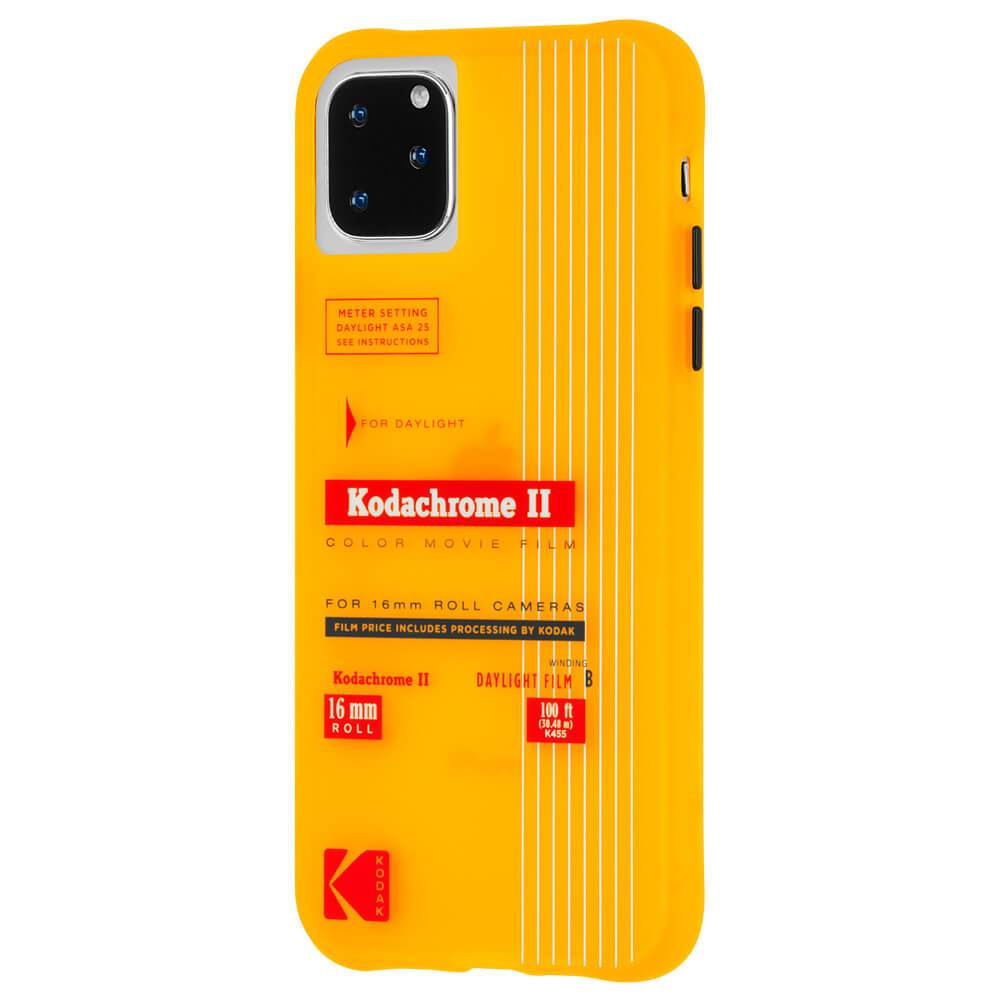Yellow Kodak Kodachrome case. color::Kodachrome II Print