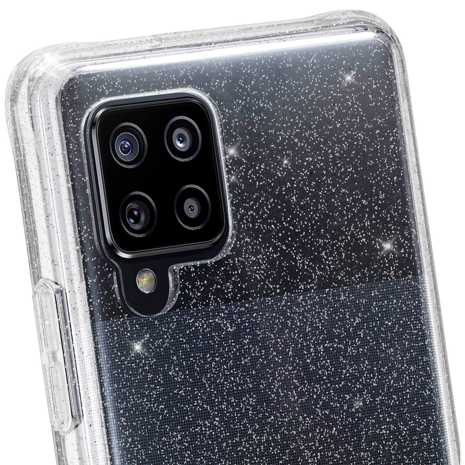 Close up of sheer crystal clear case. color::Clear