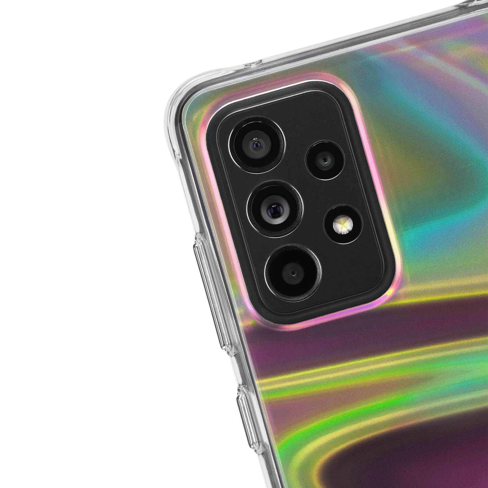 Close up of camera hole. color::Soap Bubble