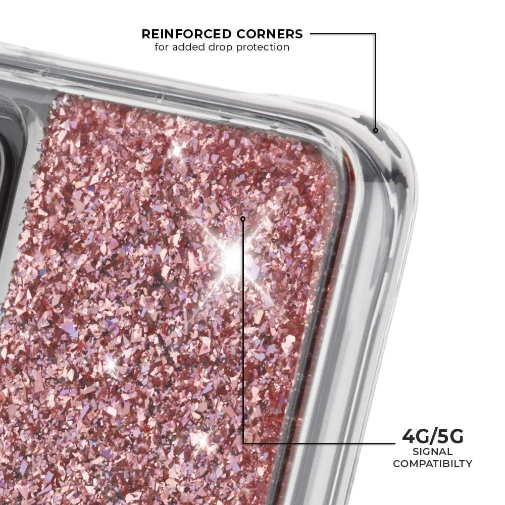 Reinforced Corners for added drop protection. 4G/5G Signal Compatibility. color::Twinkle Rose