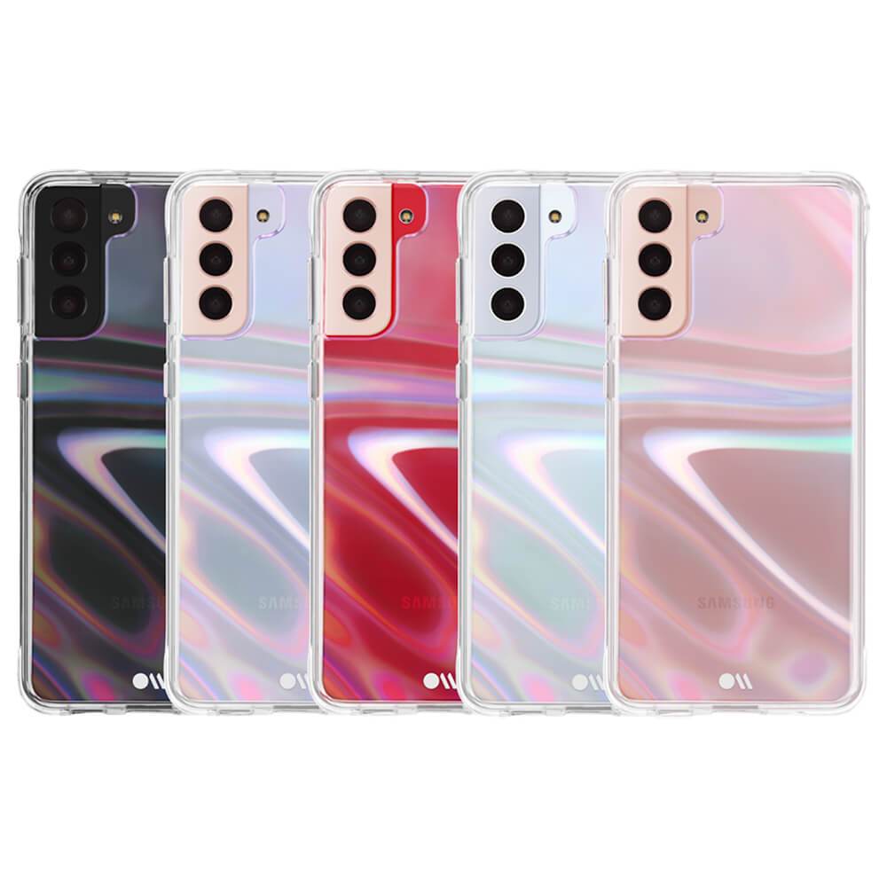 Case shown on different color devices. color::Soap Bubble