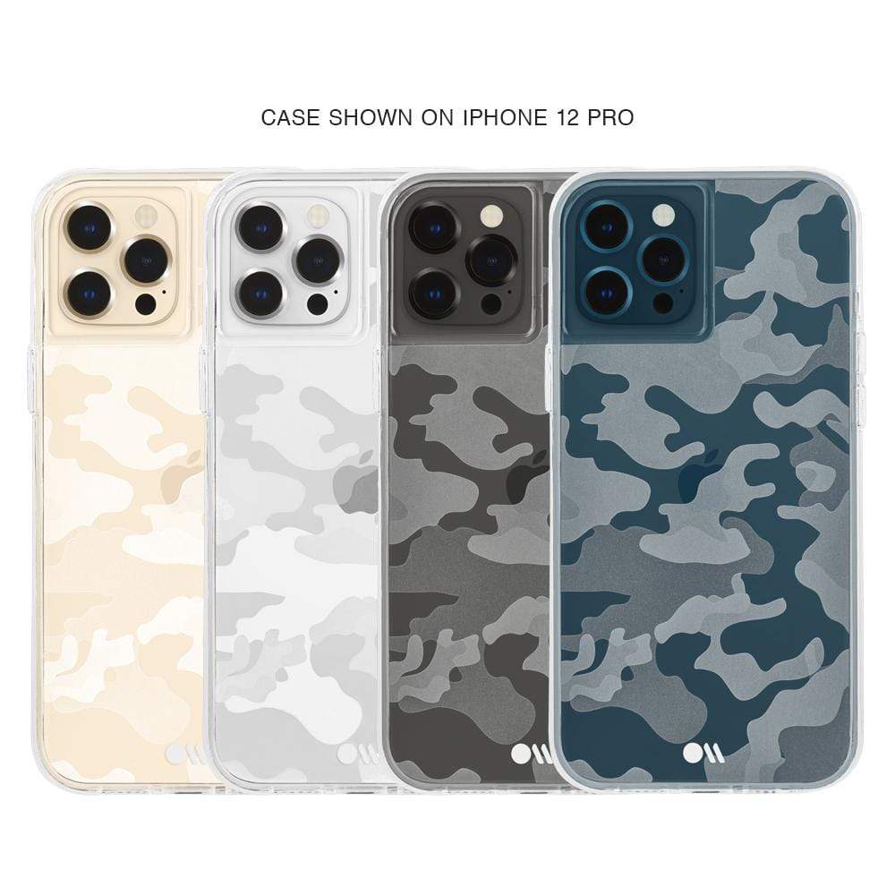 Case shown on iPhone 12 Pro. color::Clear