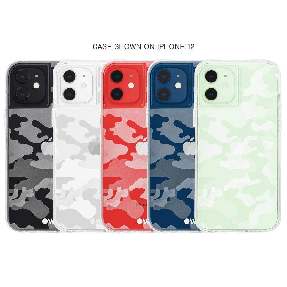 Case shown on iPhone 12. color::Clear