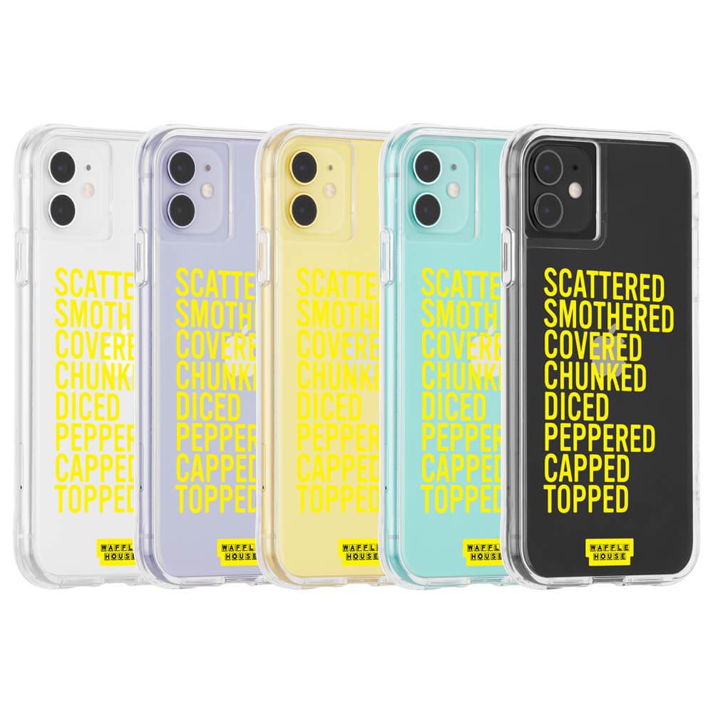 Case shown on different color devices. color::Hashbrowns Clear