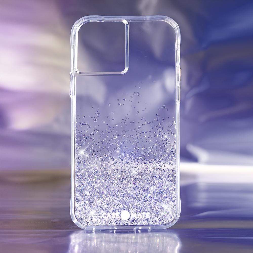 Partially clear case with sparkles at bottom. color::Twinkle Stardust 