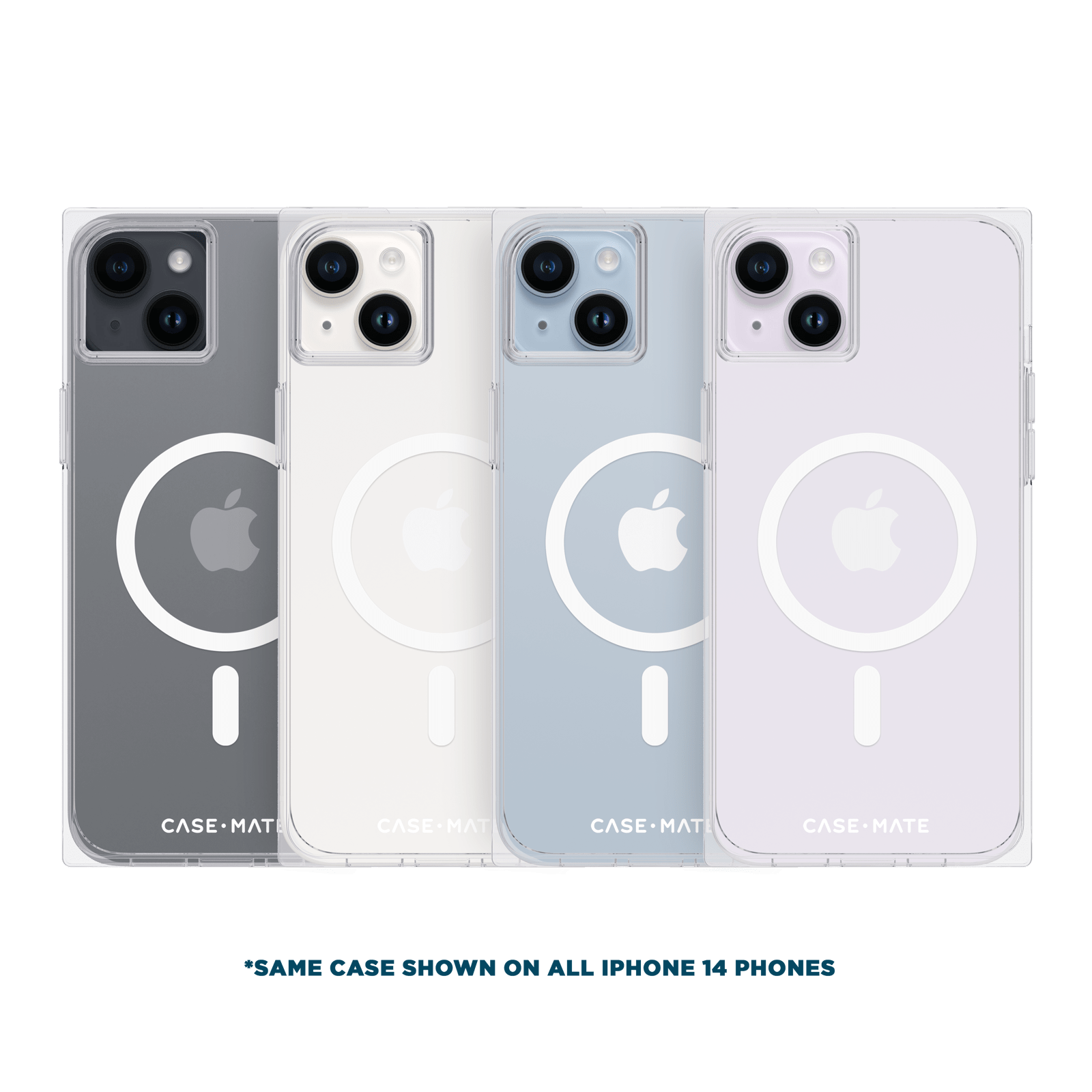 *SAME CASE SHOWN ON ALL IPHONE 14 PHONES