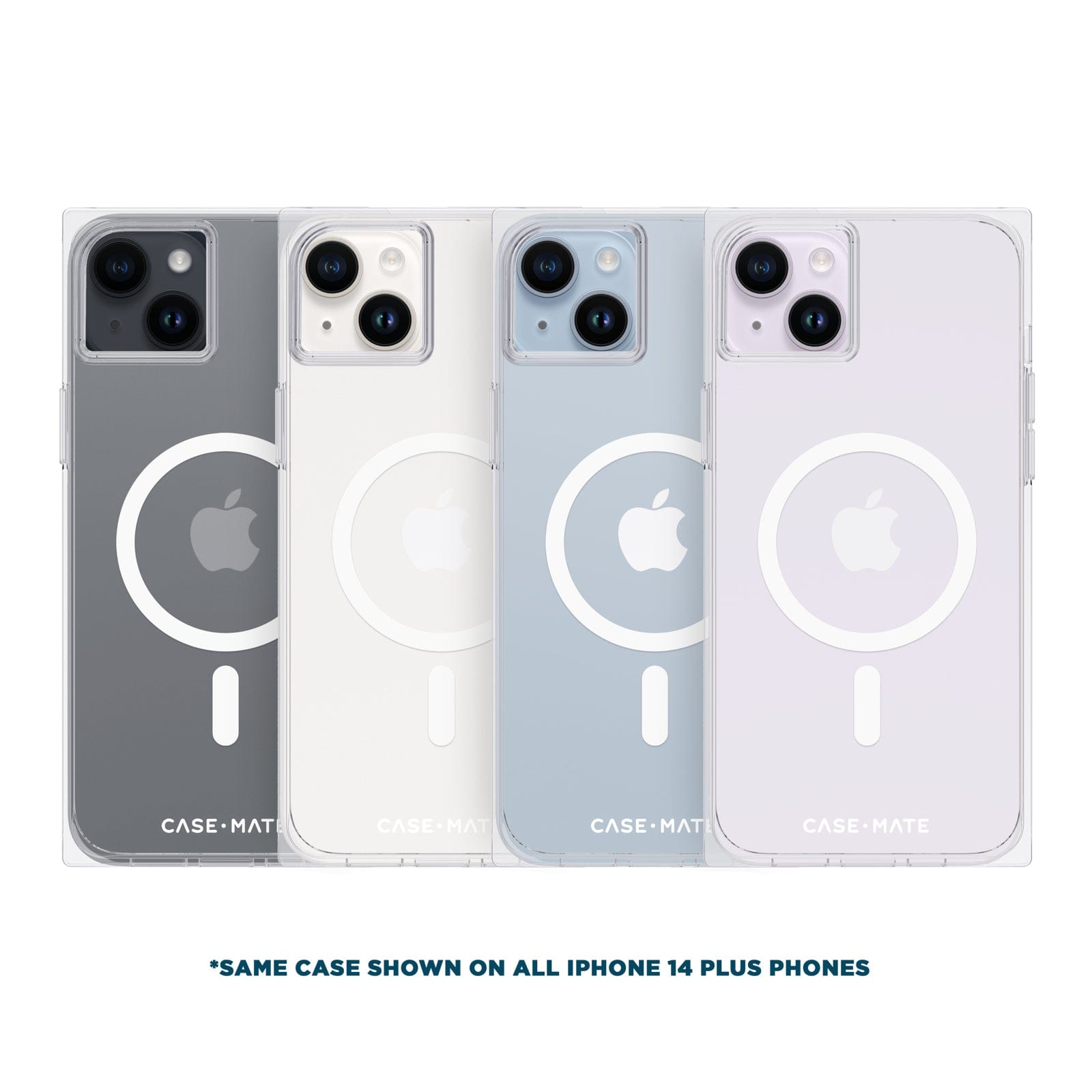 *SAME CASE SHOWN ON ALL IPHONE 14 PLUS PHONES