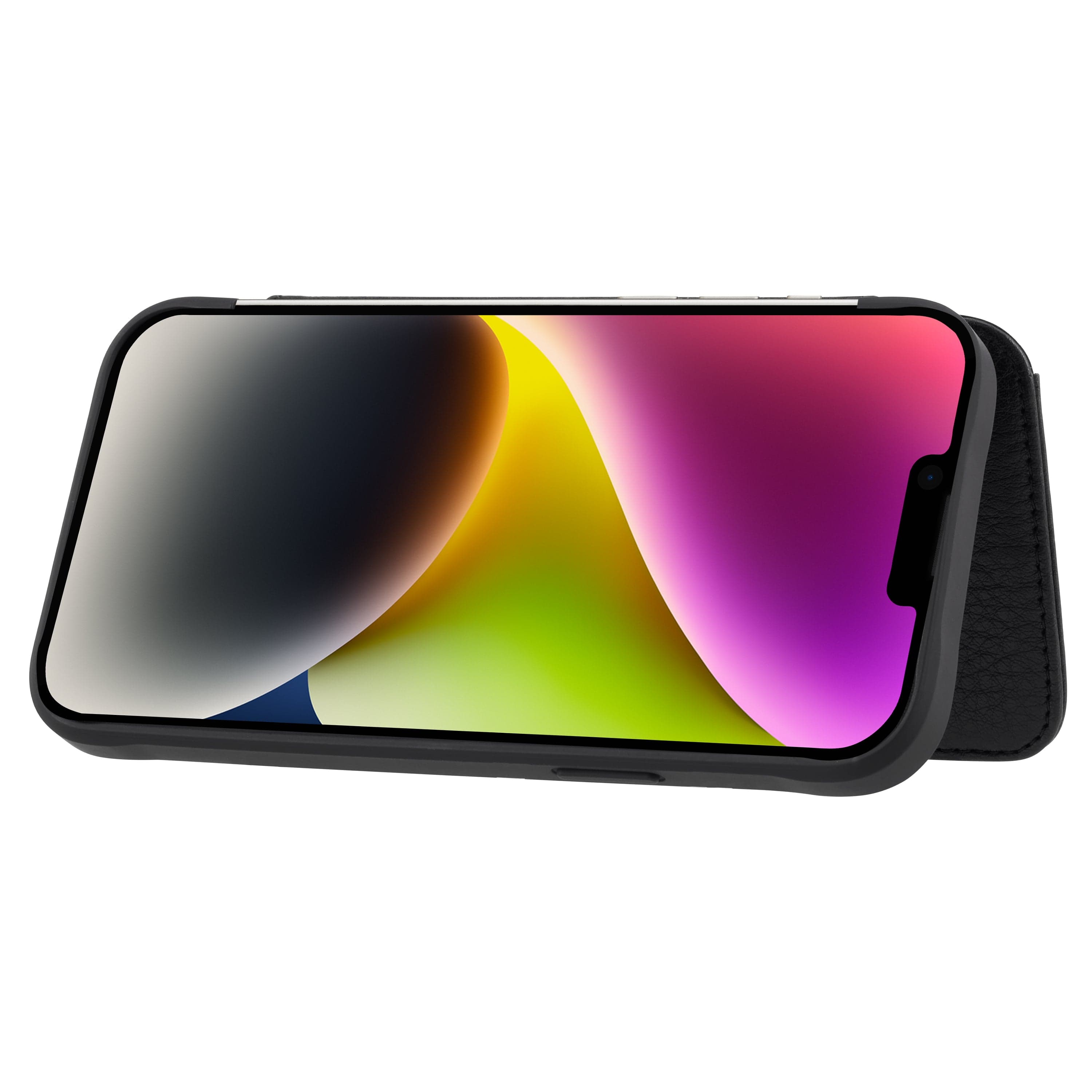 Wallet Folio (Black) iPhone 14 Plus color::black