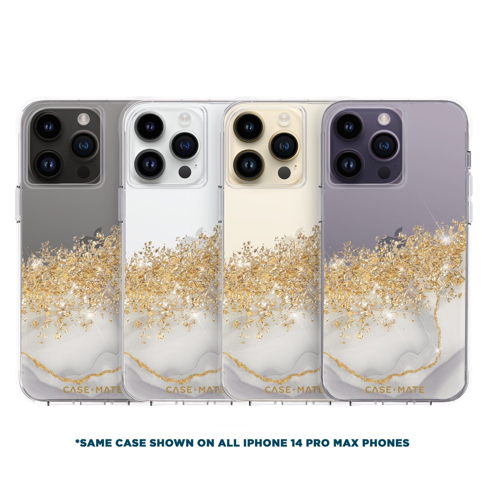 *SAME CASE SHOWN ON ALL IPHONE 14 PRO MAX PHONES