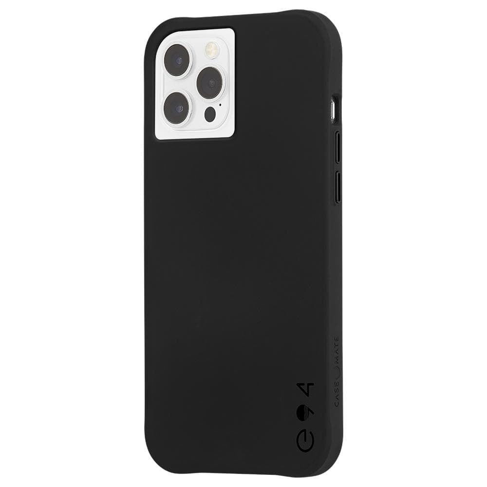Slim and protective recycled iPhone 12 Pro Max case. color::Black