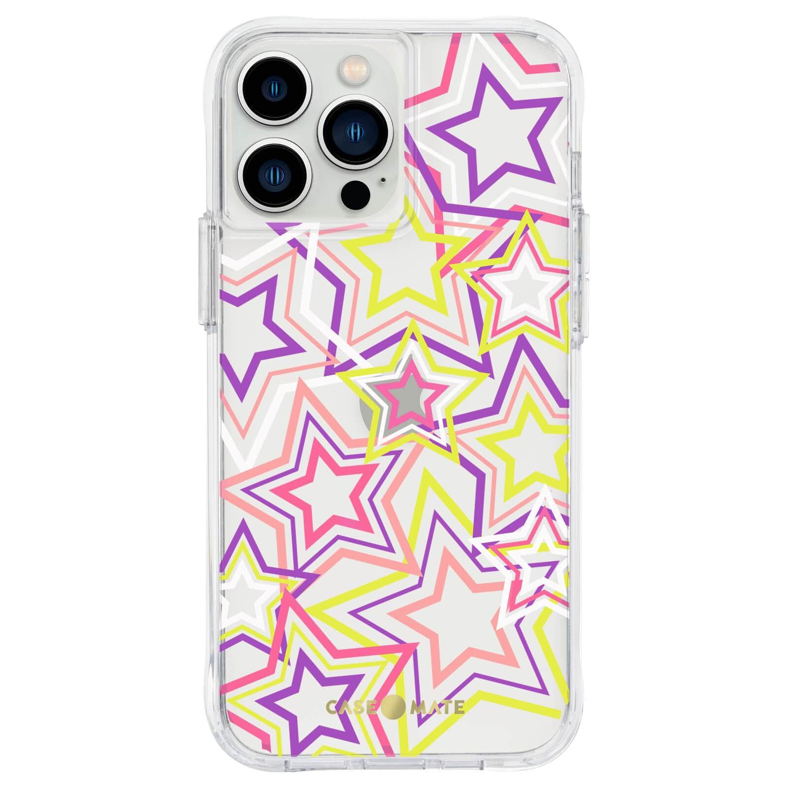 Neon Stars - iPhone 13 Pro Max Phone Case