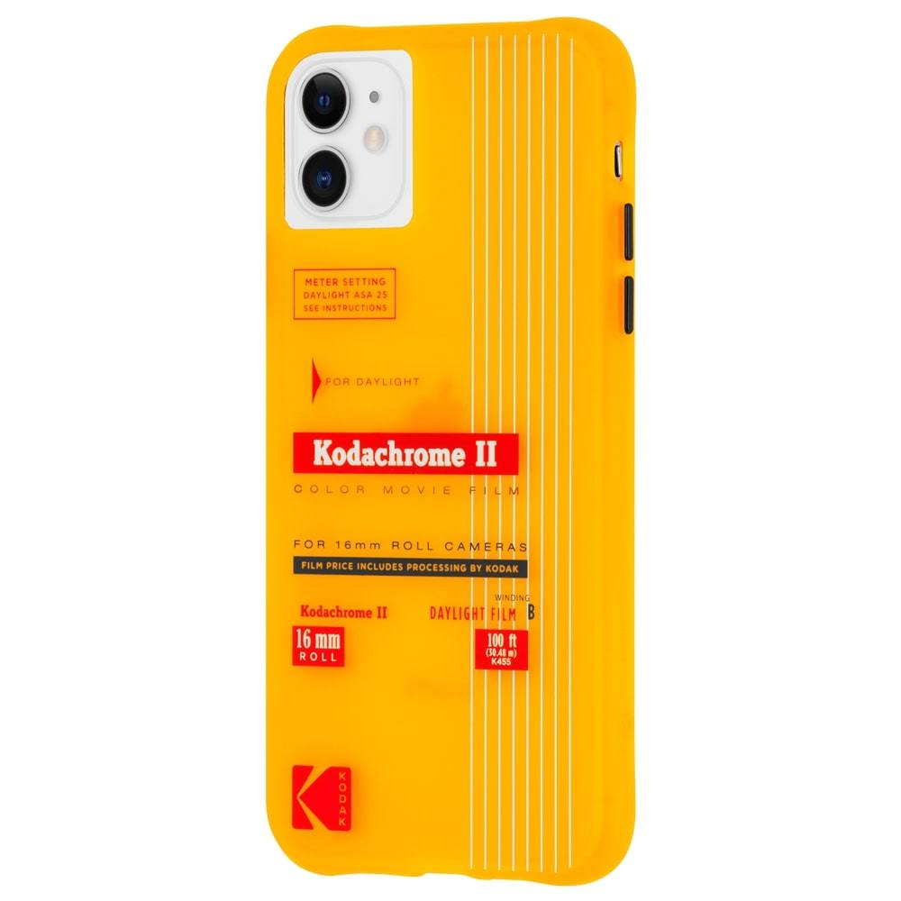 Yellow Kodachrome iPhone 11 case. color::Kodachrome II Print