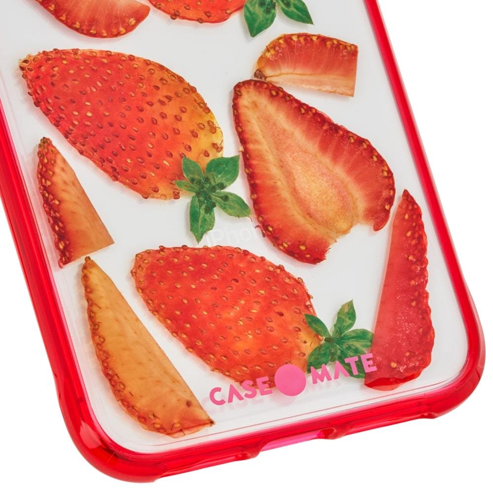 Tough Juice case with real strawberries inside. color::Strawberry