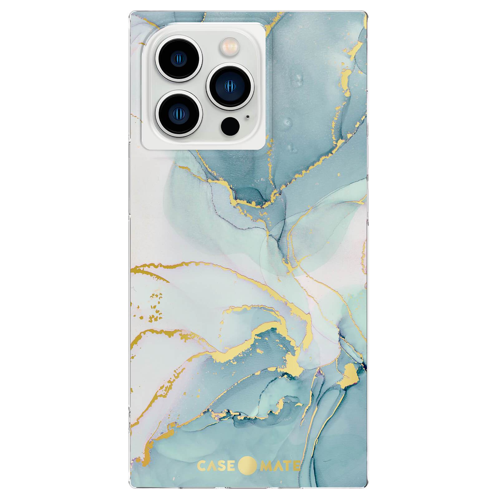 BLOX Square Case (Glacier Marble) iPhone 13 Pro Phone Case