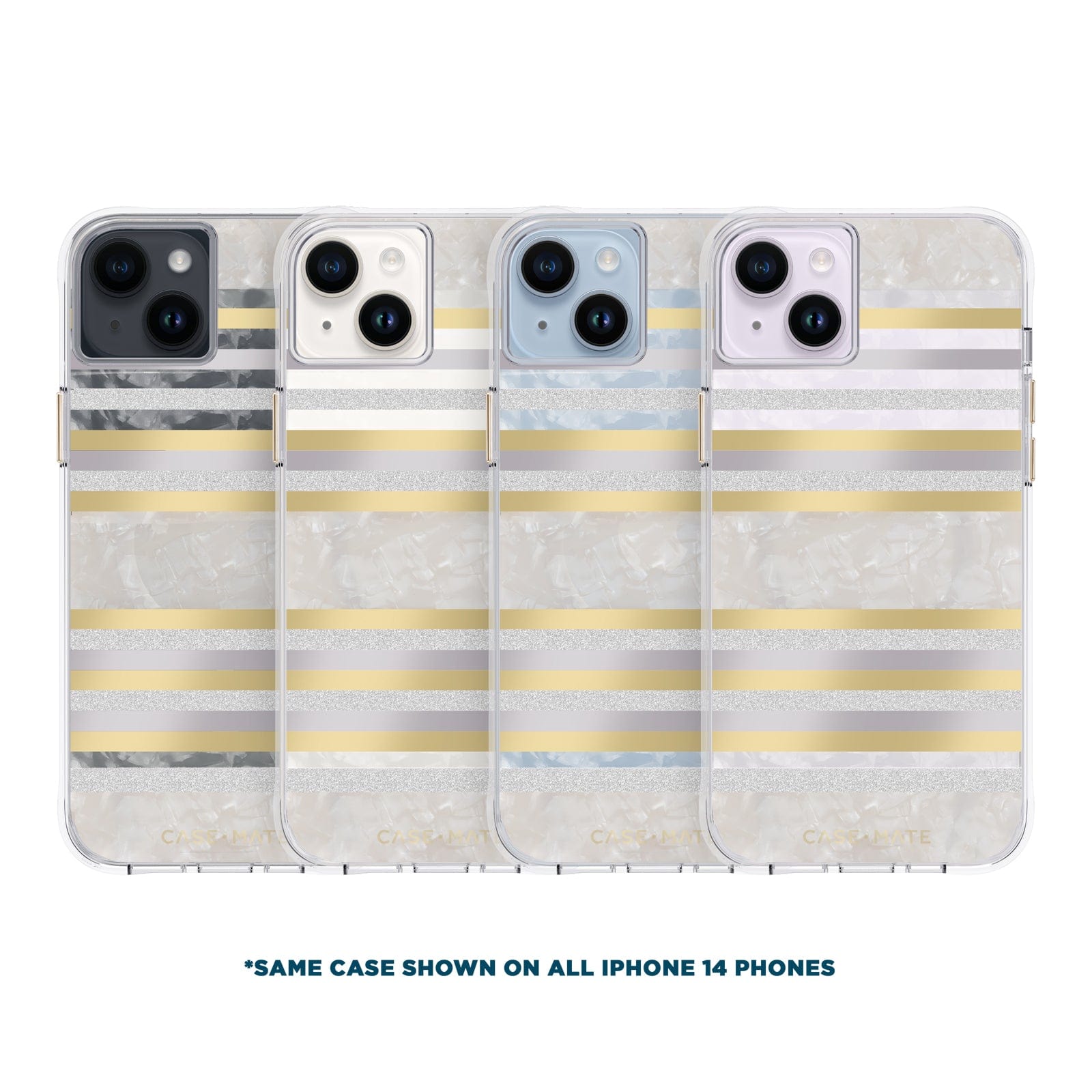 *SAME CASE SHOWN ON ALL IPHONE 14 PHONES